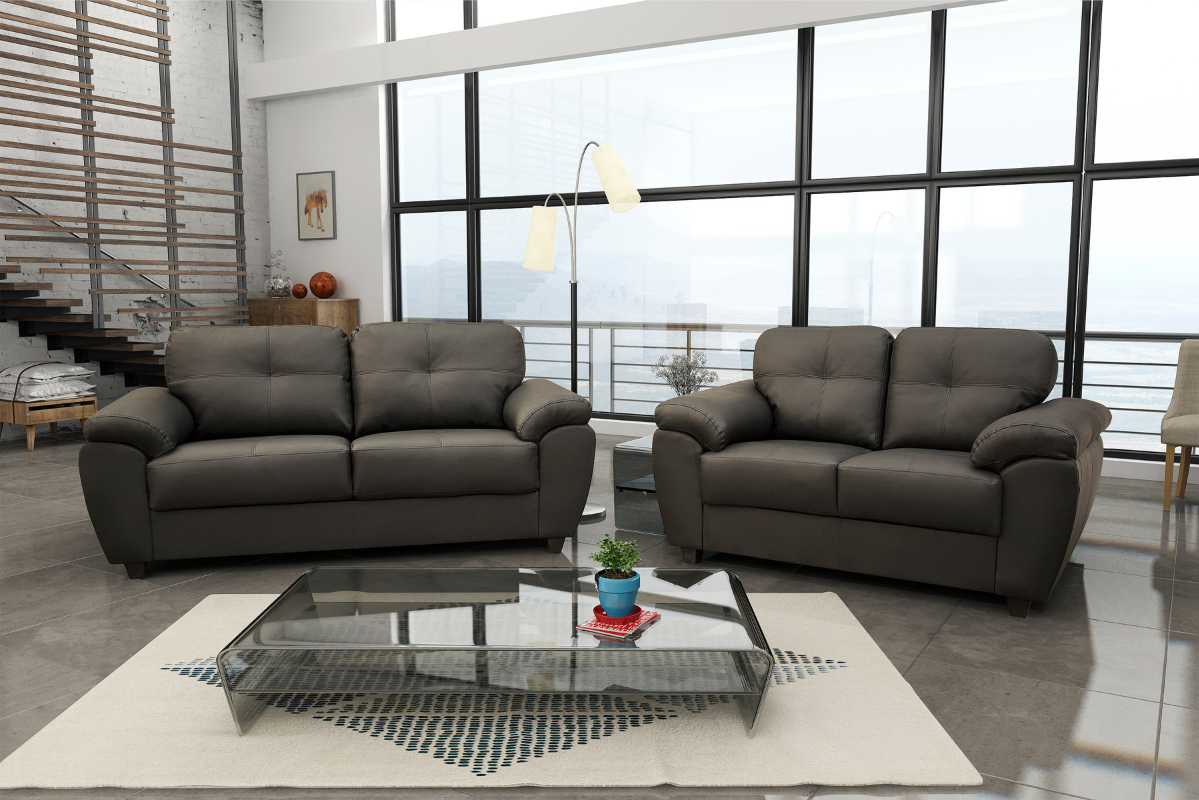 3 and 2 seater sofa leather 2025