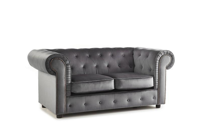 Ashbourne 2 Seater Velvet Sofa - furniturestop.co.uk (586321690687)