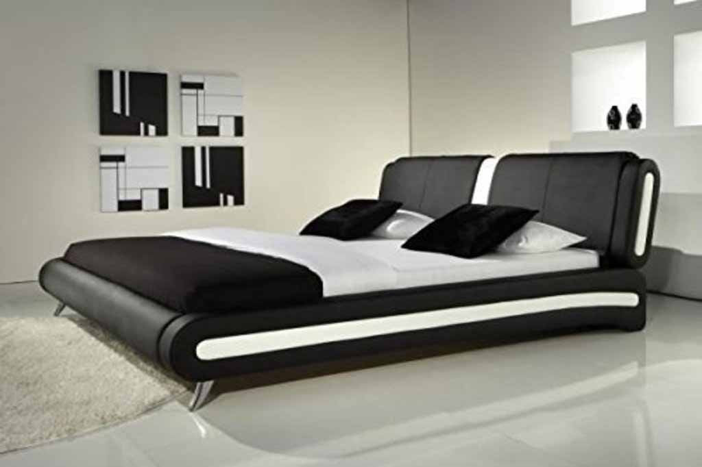 Calani Modern Designer Italian Faux Leather Bed Memory Foam Mattress - furniturestop.co.uk (12424563603)