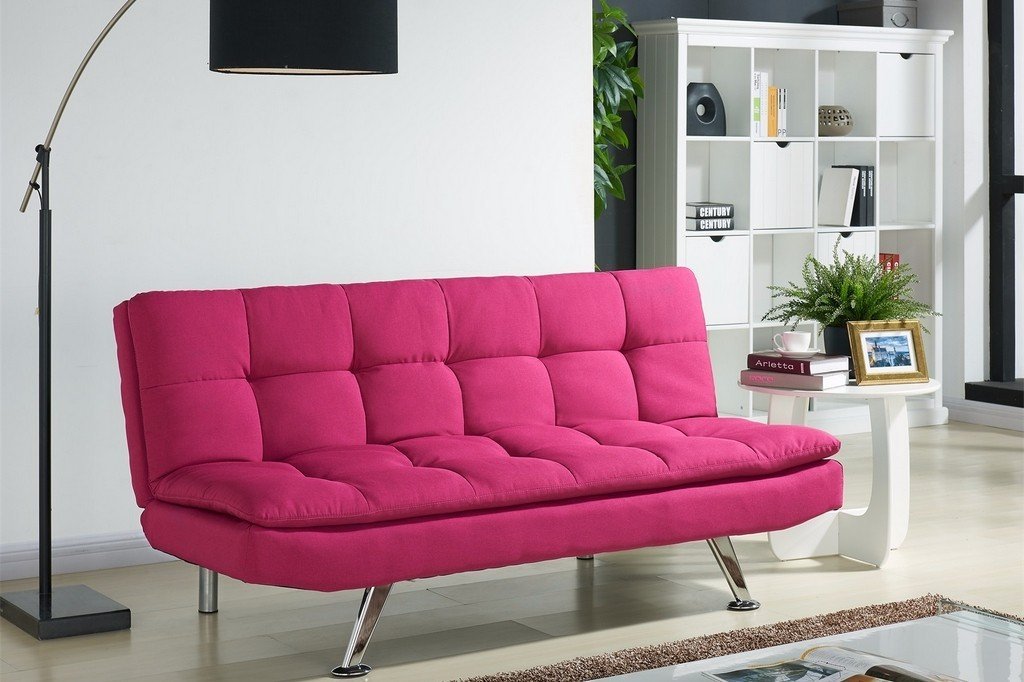 Calligaris 3 Seater Cube Design Sitting And Sleeping Fabric Sofa Bed