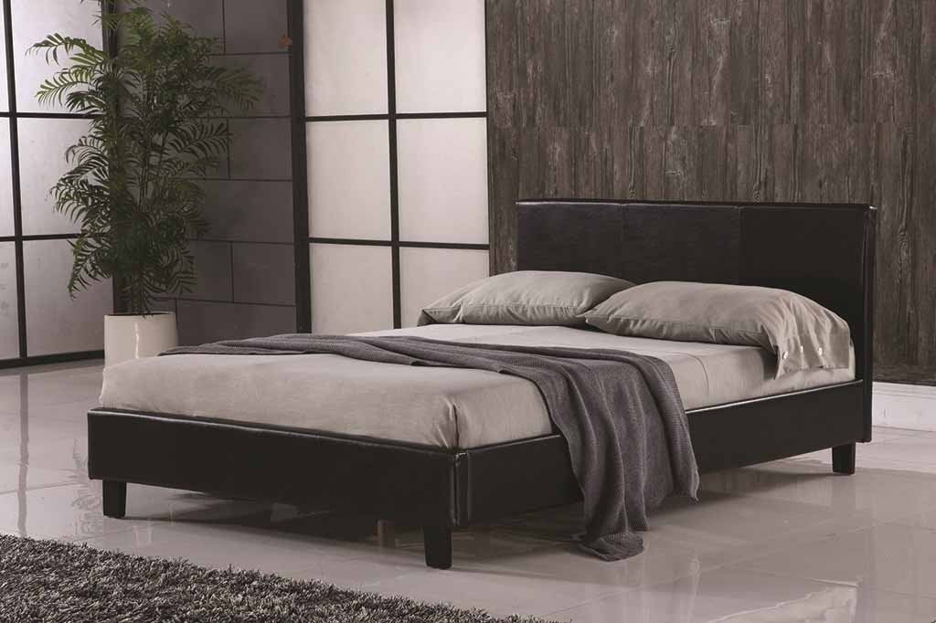 Goodpillo Modern Faux Leather Bed Frame Cheap With Memory Foam Mattress Deal - furniturestop.co.uk (12424561363)