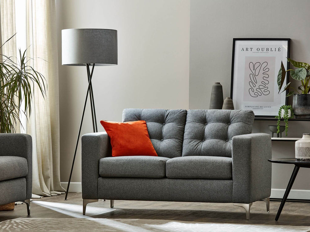 Hanover 2 Seater Sofa Graceland Graphite