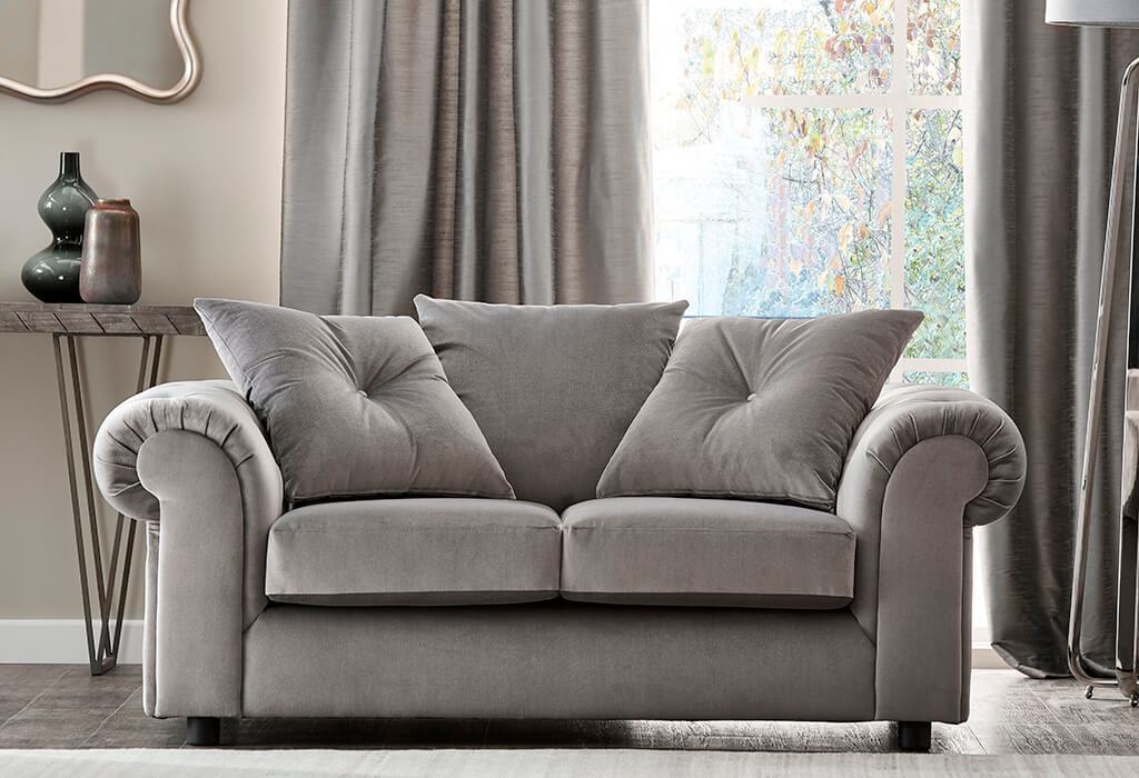 Derby 2 Seater Fabric Sofa - furniturestop.co.uk (1561532530751)