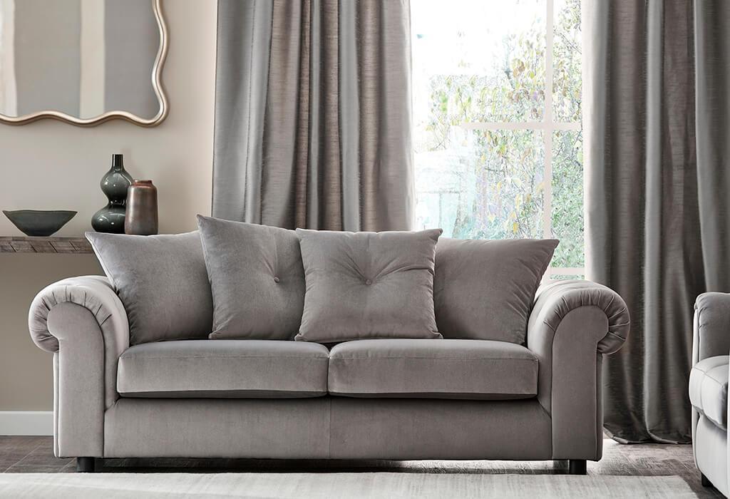 Derby 3 Seater Fabric Sofa - furniturestop.co.uk (1561521913919)