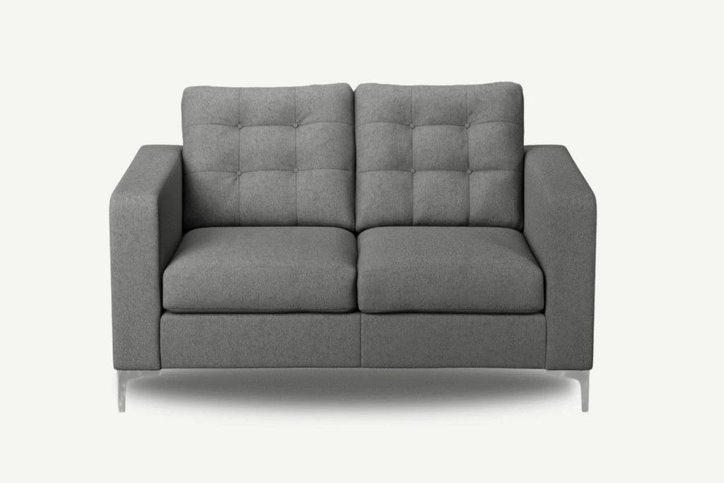 Hanover 2 Seater Sofa Graceland Graphite formal Back www.xome.uk