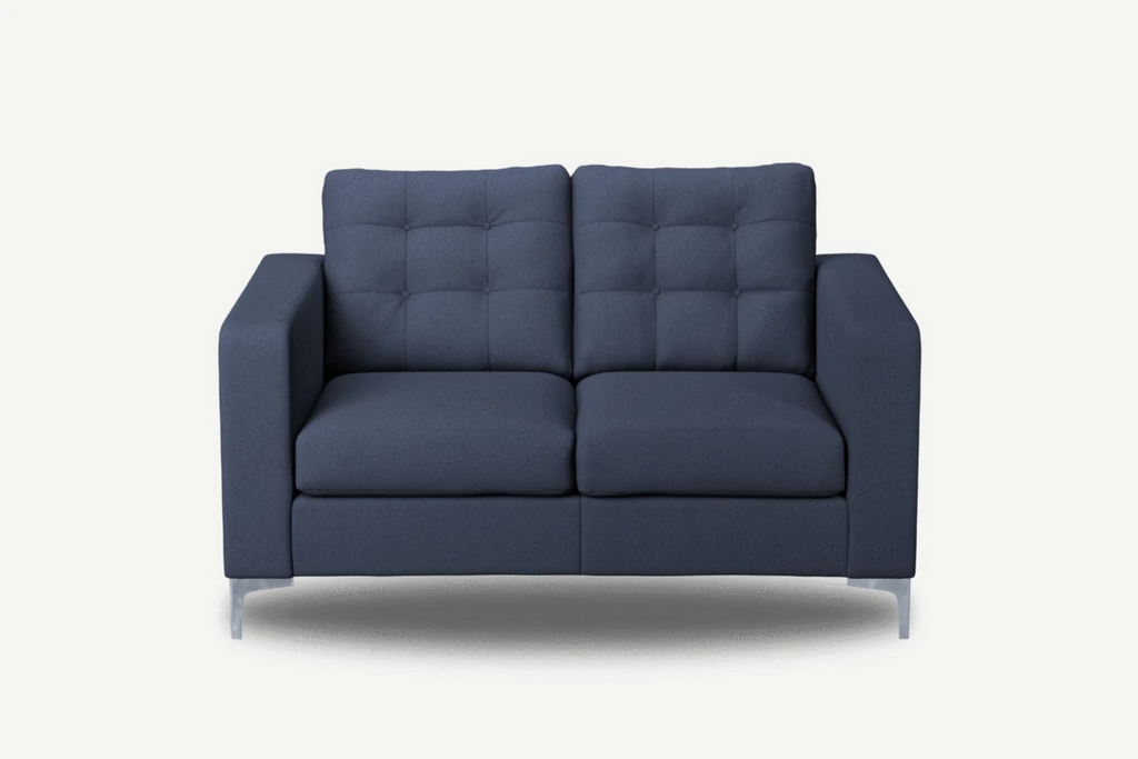 Hanover 2 Seater Sofa Graceland Navy formal Back www.xome.uk