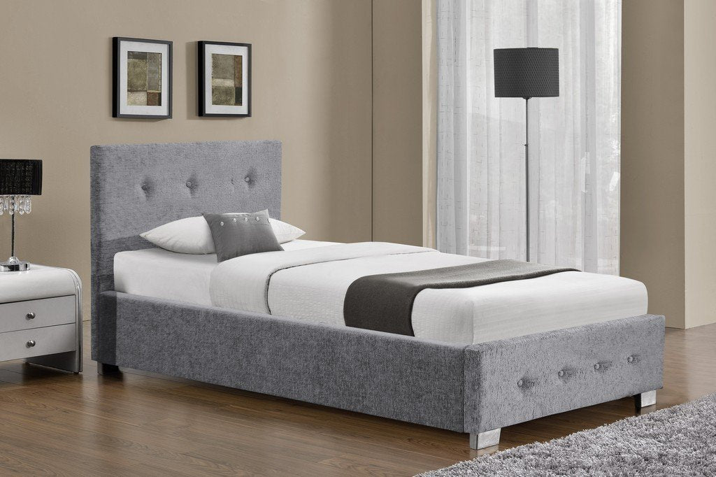 Hygena Fabric Ottoman Bed Frame Chenille - furniturestop.co.uk (12437320531)