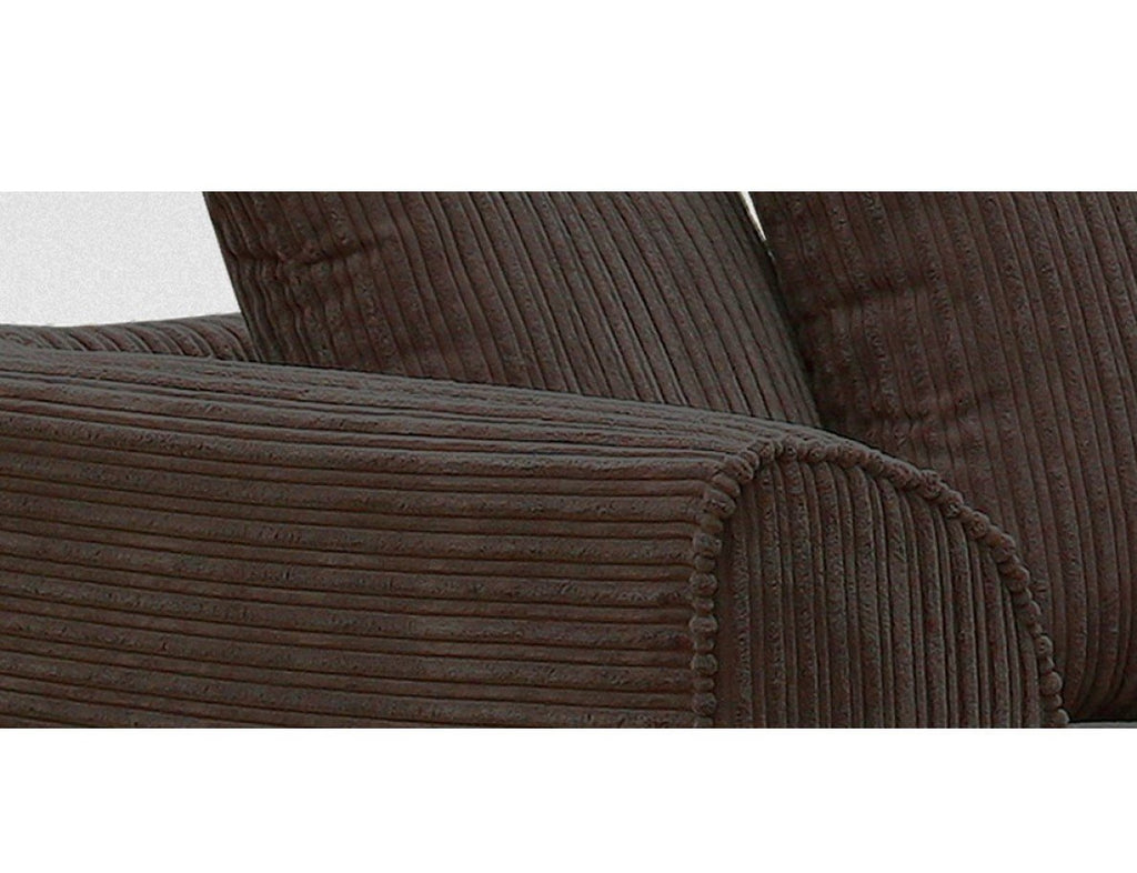 Logan 3 + 2 Seater Sofa Set Fabric Jumbo Cord (10133385875)