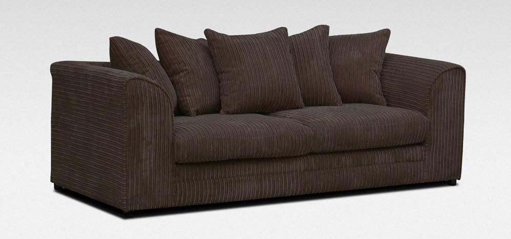 Logan 3 Seater Sofa Fabric Jumbo Cord (10133388627)