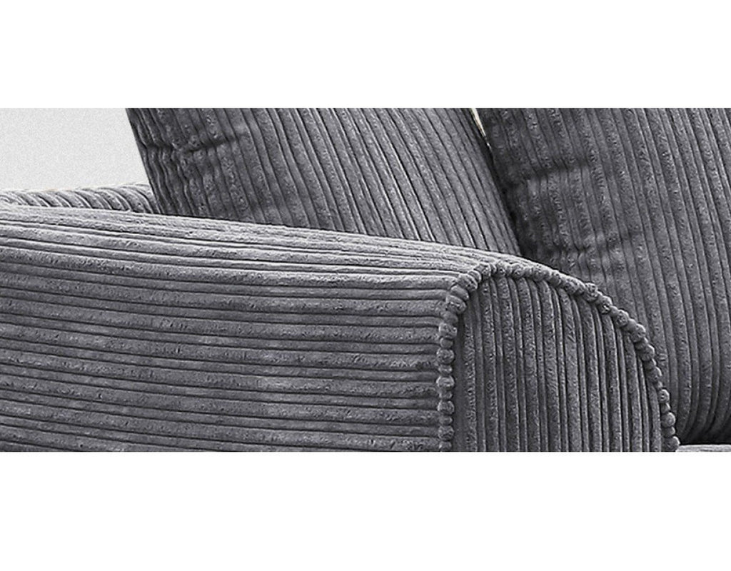 Logan Corner Sofa Fabric Jumbo Cord (10175792723)