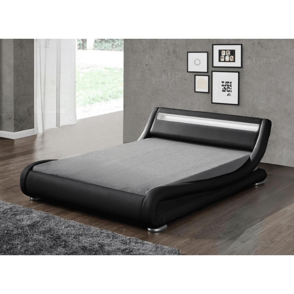 Galaxy led king size cheap bed