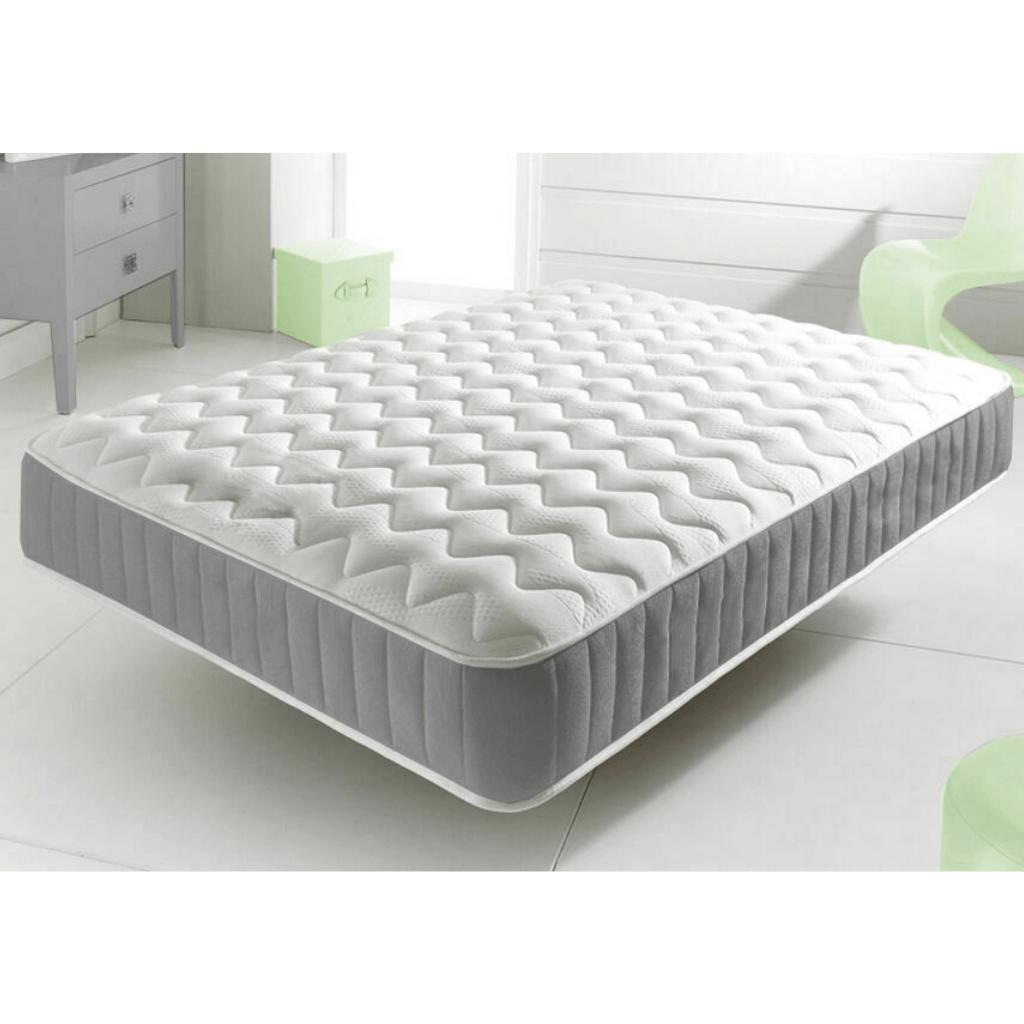 Cool blue memory sprung mattress best sale