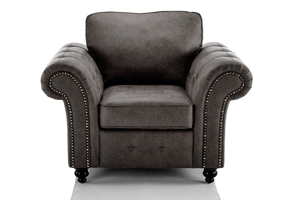 Oakland Faux Leather Armchair - furniturestop.co.uk (11343740243)
