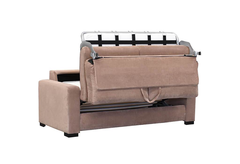 Paris 3 Seater Sofa Bed with Foam Mattress (1529174556735)