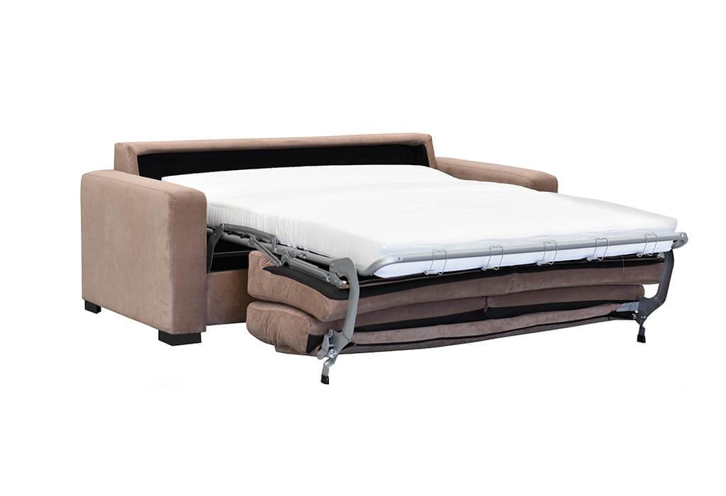 Paris 3 Seater Sofa Bed with Foam Mattress (1529174556735)