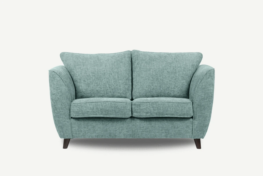 Sienna 2 Seater Sofa Duck Egg Formal Back www.xome.uk