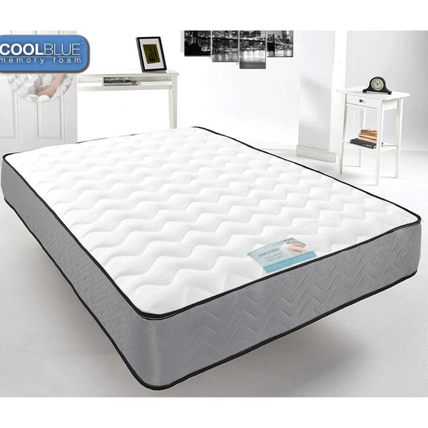 Touch Cool Blue Orthopedic Memory Foam Mattress FURNITURESTOP.CO.UK